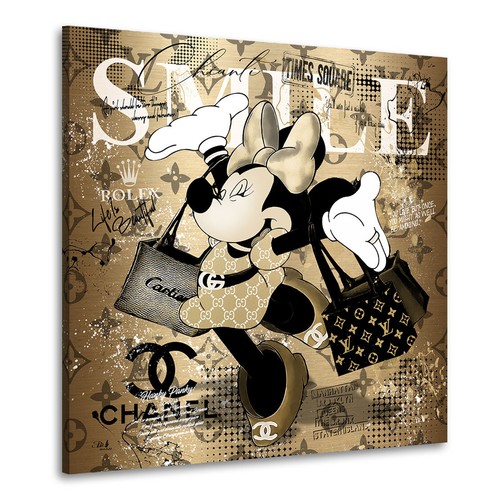 Minnie maus pop art leinwand - minnie,