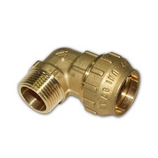 PE Rohr Verschraubung Messing