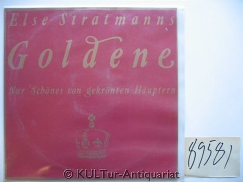 Else stratmanns goldene - else,
