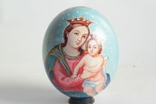 Bemaltes Straußenei Ikone