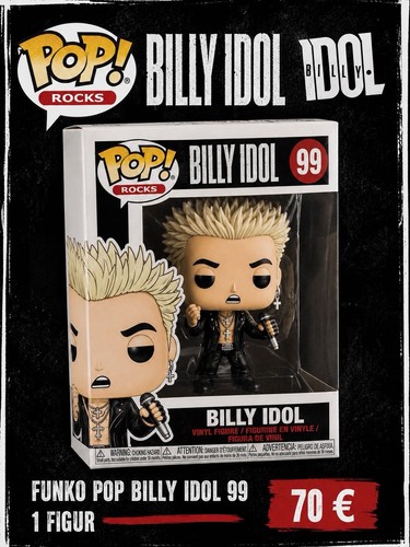Funko pop rocks billy idol - rocks,