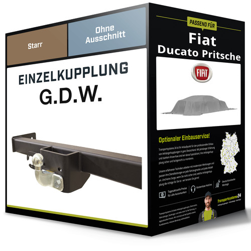 Starre anhängerkupplung für - starre,