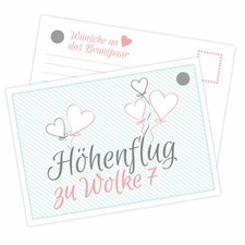 50 Ballonflugkarten