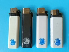 4 Feuerzeuge NDR Antje Walross 80er Norddeutscher Rundfunk Sammler Vintage