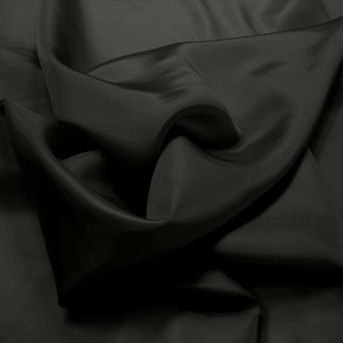 10m schwarz futterstoff - schwarz,