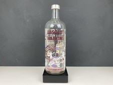 [leer] Absolut Vodka Watkins 1L Limited Edition Flasche