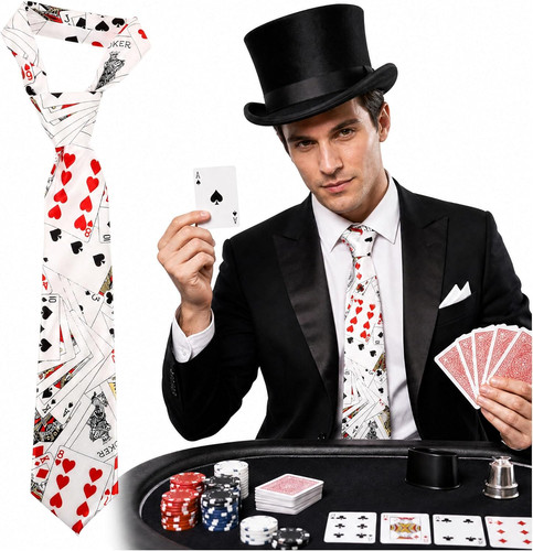 Magier krawatte poker - magier,