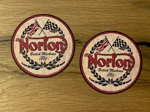 Norton bikes aufkleber - norton,