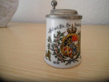 Schnaps-Krug,Echt-Zinndeckel,H