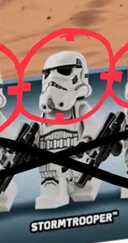 Lego star wars - star, stormtrooper