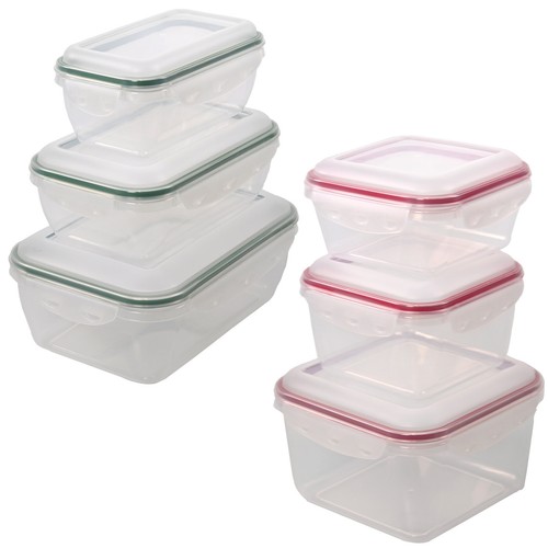 3er set frischhaltedose mit - set,