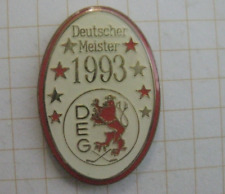 DEG DÜSSELDORF / DEUTSCHER  MEISTER 1993  / DEL ........... Eishockey-Pin (148g)