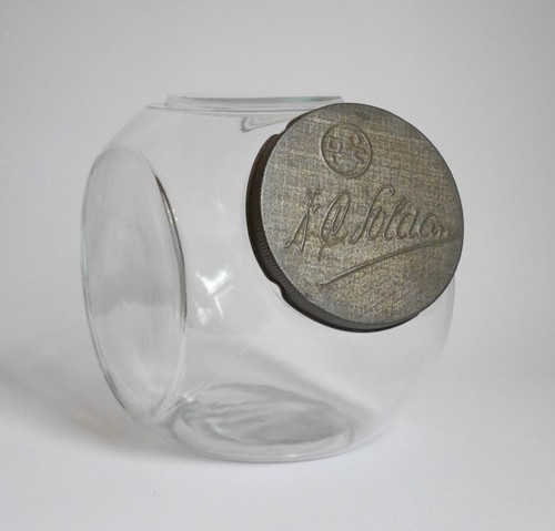 Bonbonglas stapelbar antik