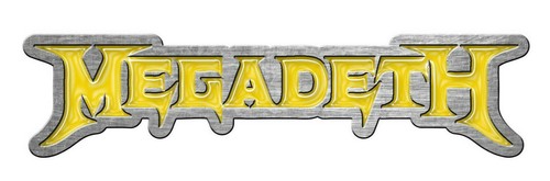 Megadeth metall pin 5 - pin,