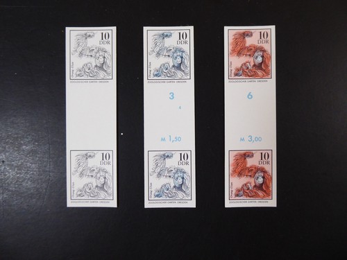 Ddr zootiere 1975 senkr zs - zootiere, senkr.