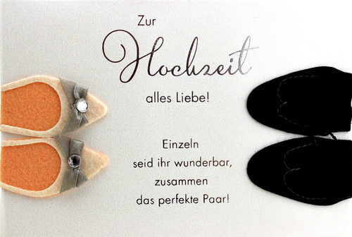 Hochzeitskarte handarbeit filz - hochzeitskarte,