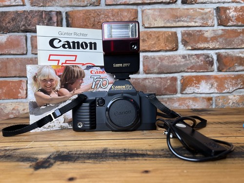Canon t70 mit 277t blitz - canon,