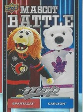 MASCOT BATTLE - 2025-26 Upper Deck MVP - Nr. MB-9 - Ottawa - Toronto