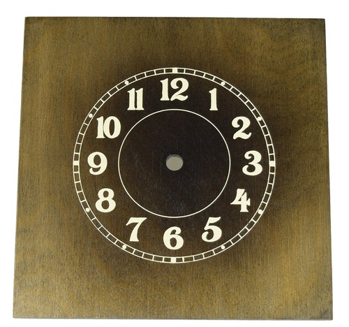 Altes uhren zifferblatt holz - uhren,
