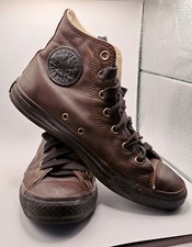 Converse Chucks, Leder, braun, Gr.37,5