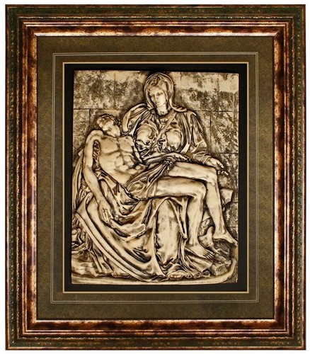 Pieta heiligenbild maria - pieta,