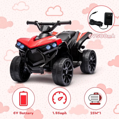 Kinderquad mit led und - kinderquad,