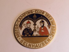 Oldtimer EMAIL Plakette Motor