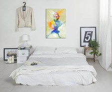 60x90cm Mozart Aquarell Art