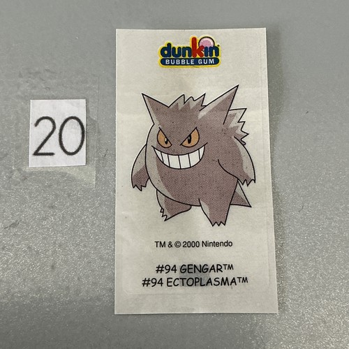 Gengar dunkin bubble - dunkin, gum