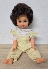 Spielpuppe Puppe Lissi Bätz Doll 50 cm Schlafaugen Stimme Vintage