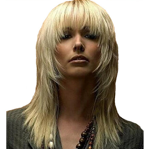 Sexy echthaar hellblond lang - sexy,