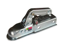 Zugmaul Kupplungsklaue Zugkugelkupplung Anhänger 800 Kg 60 mm vierkant m Schloss