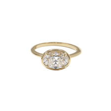 Diamant verlobungsring igi 18k - verlobungsring,
