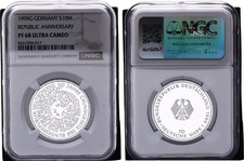 10 DM Silber 1999 G 50 Jahre