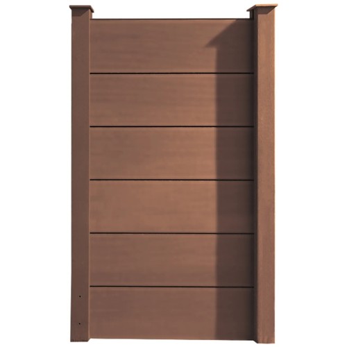 Wpc sichtschutzzaun xxl - wpc,