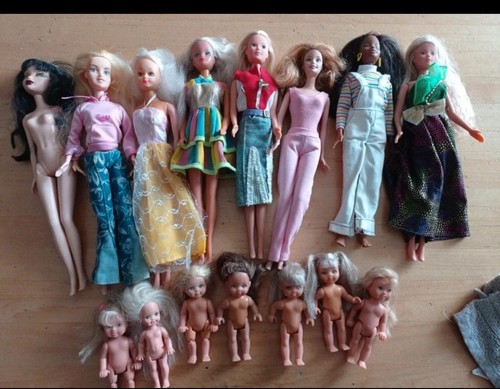 Konvolut spielpuppen lot - spielpuppen,