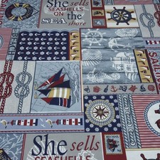 Stoff Dekostoff Maritim