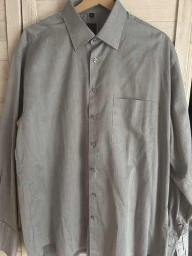 Hatico pure hemd grau - hemd, xl