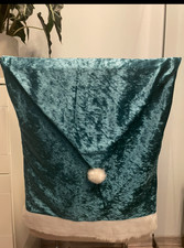 Stuhlhussen Weihnachten Samt