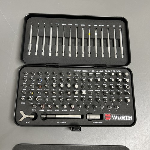 Würth bit sortiment 105 - bit,