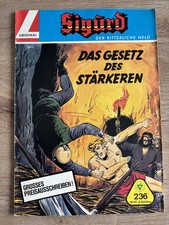 Sigurd - Band 236 - Comic - Lehning Großband - Original - Nick - Tibor - mit SM
