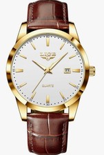 LIGE Herren Uhren Wasserdicht