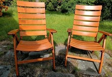 Tischgruppe Tisch Stühle Balkonmöbel Terrassenmöbel Gartenmöbel  Akazie