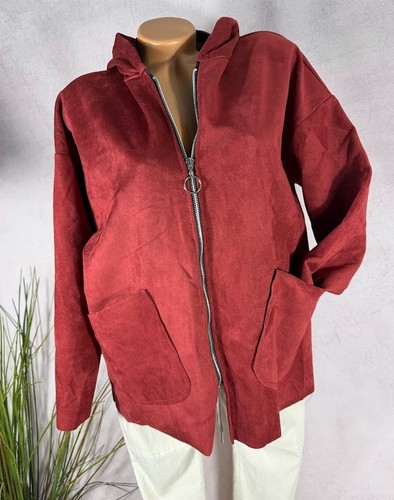 Damen jacke wildlederoptik - jacke,