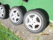 4 Alufelgen mit Reifen 185 60