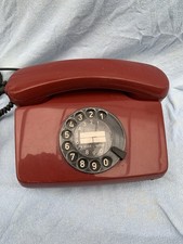 Wählscheibentelefon Rot  .
