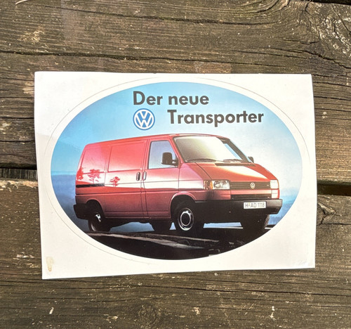 Volkswagen werbeaufkleber - volkswagen,