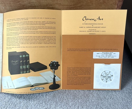 Viewmaster chinese art set - chinese,
