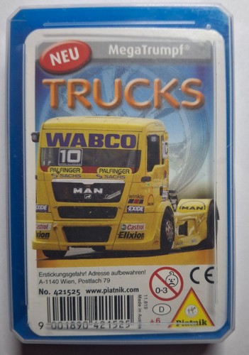 Quartett trucks neu - quartett, trucks,