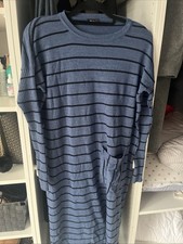 Damen Kleid Pulloverkleid